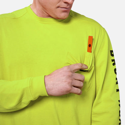 Long Sleeve Pocket T-Shirt